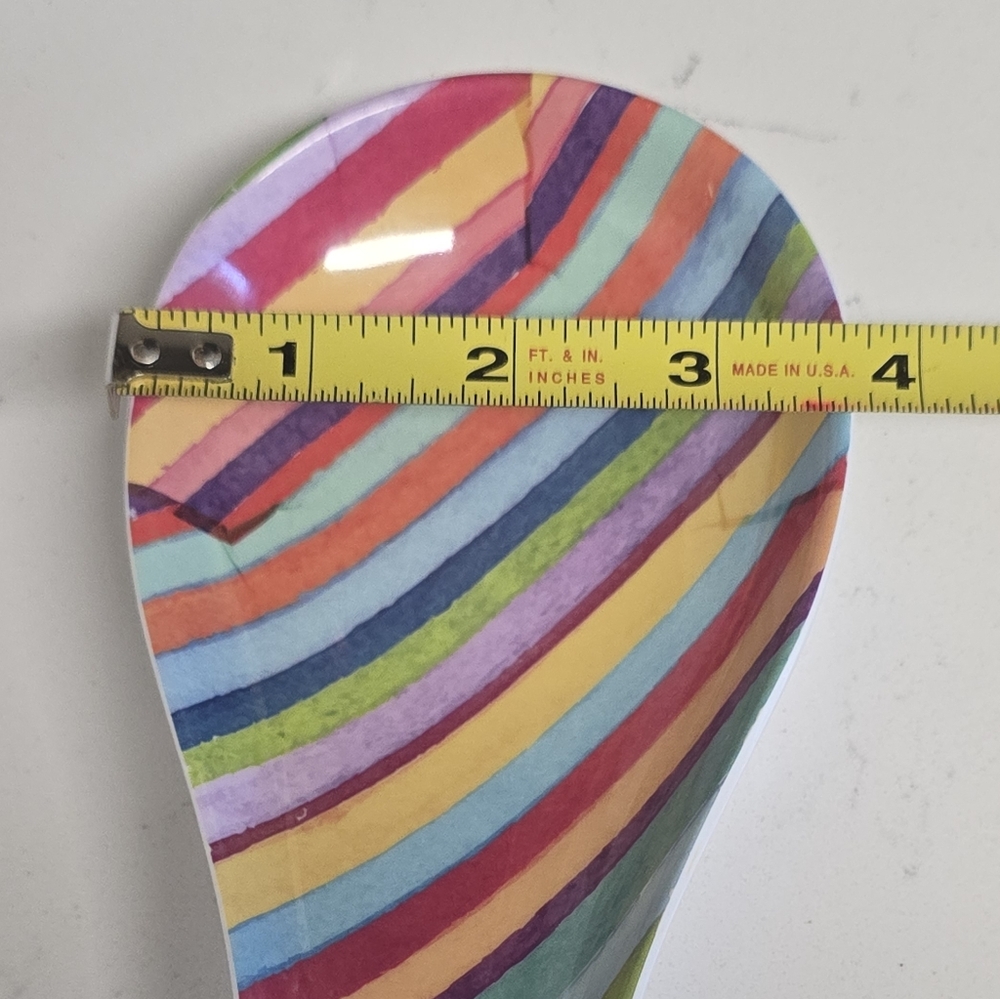 Multicolor Striped Spoon Rest - Picture 5 of 6